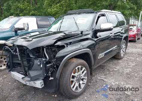 2025 Toyota Sequoia 1794 Edition from USA, damaged, VIN 7SVAAABA7SX058121